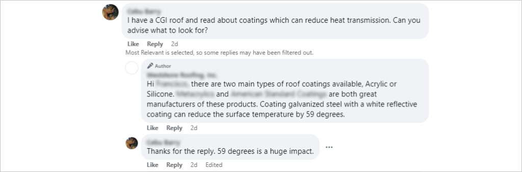 Answer customers' questions