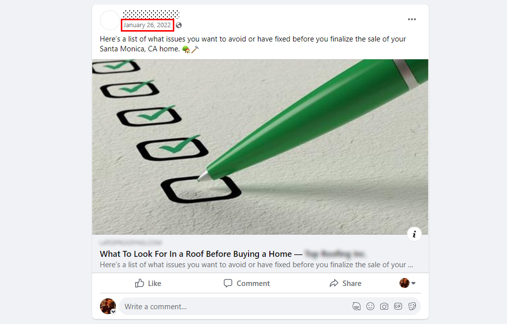 Don't forget to update old posts