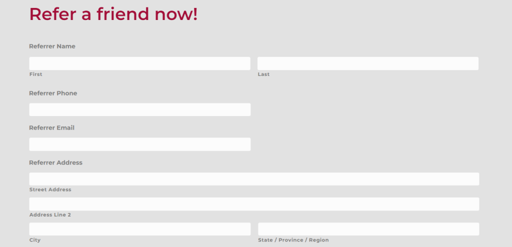 Referral program for roofers