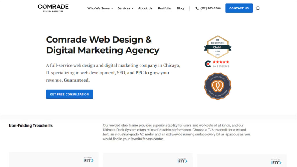 Comrade Digital Marketing Agency for small businesses