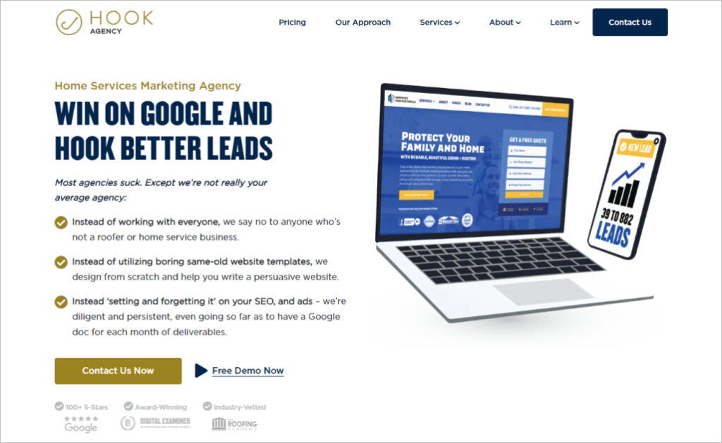 Hook Agency screenshot