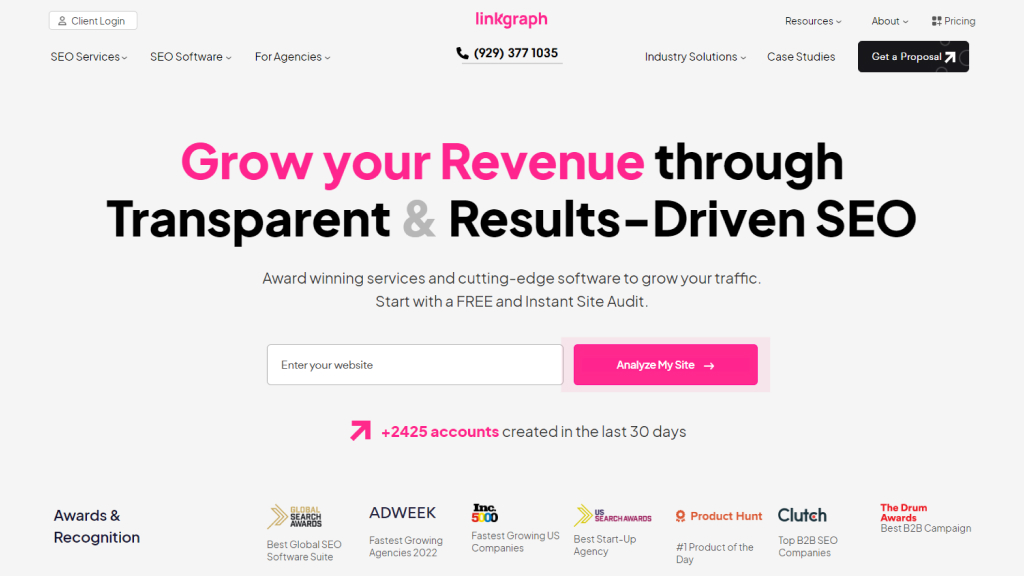 LinkGraph screenshot