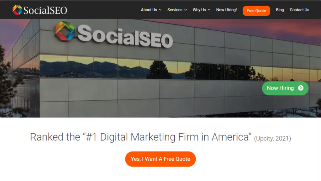 SocialSEO screenshot
