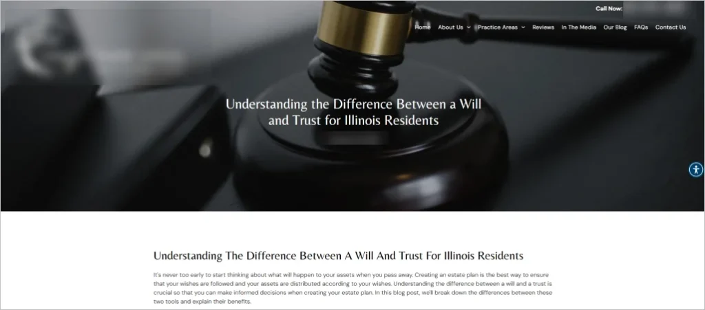 estate planning lawyer content