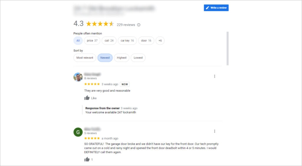 Reviews