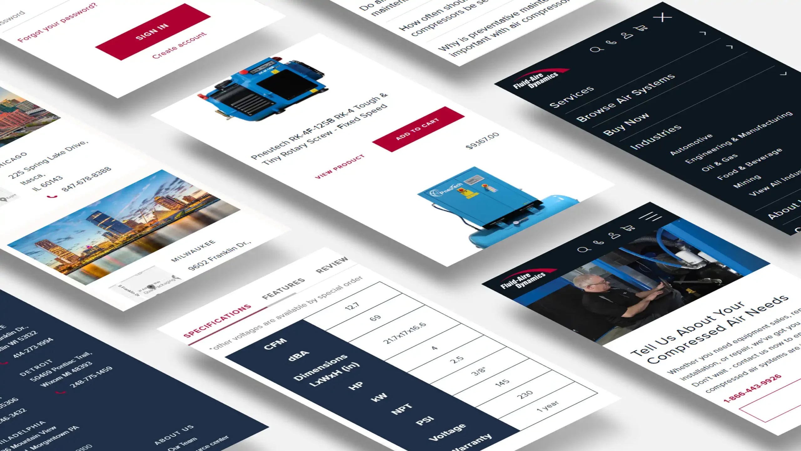 FAD mobile isometric