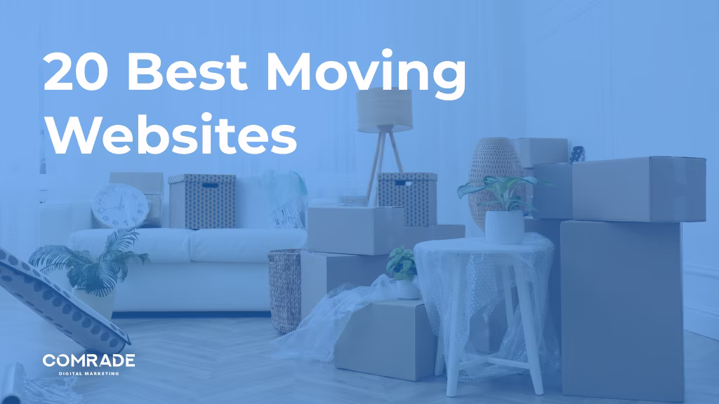 20 Best Moving Websites Showcasing Modern Web Design