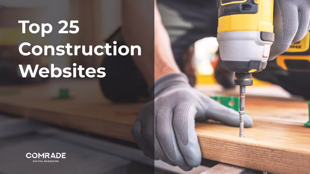 Top 25 Construction Websites You Can _Steal_ Design Ideas From